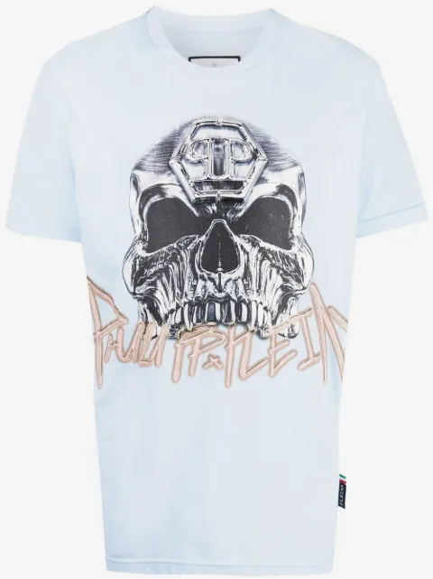 Philipp Plein playera con motivo Skull