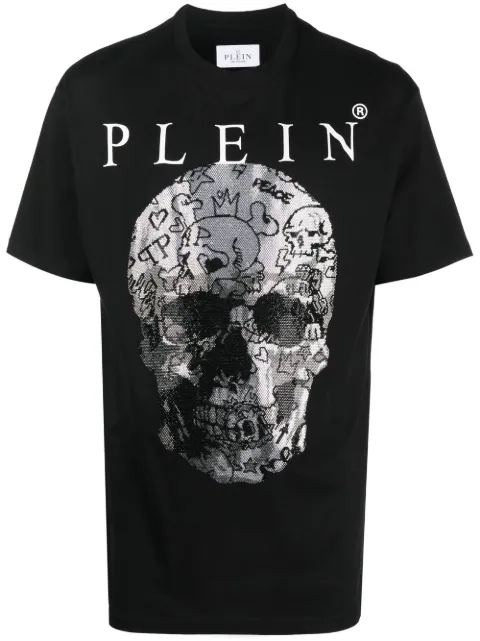 Philipp Plein playera Skull de manga corta