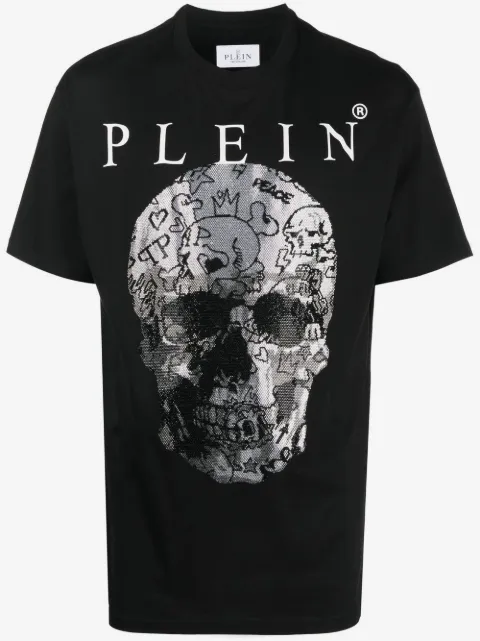 Philipp Plein playera Skull de manga corta