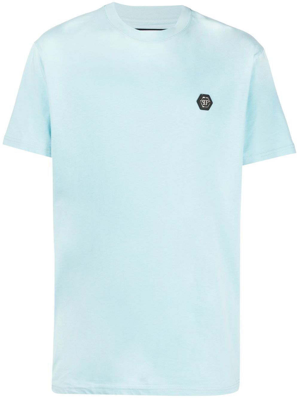 

Philipp Plein SS Hexagon round neck T-shirt - Blue