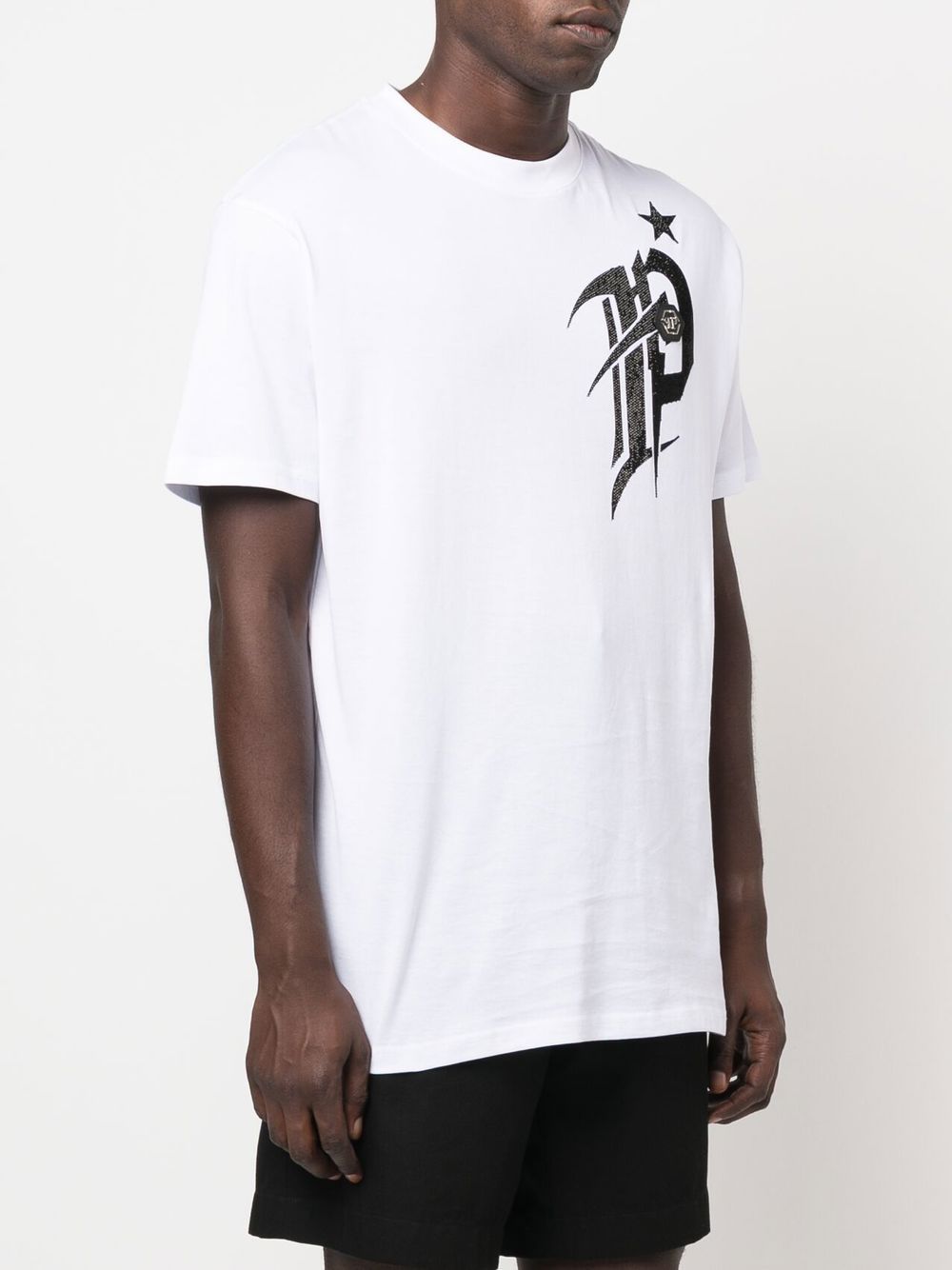 Philipp Plein logo-print short-sleeved T-shirt Men