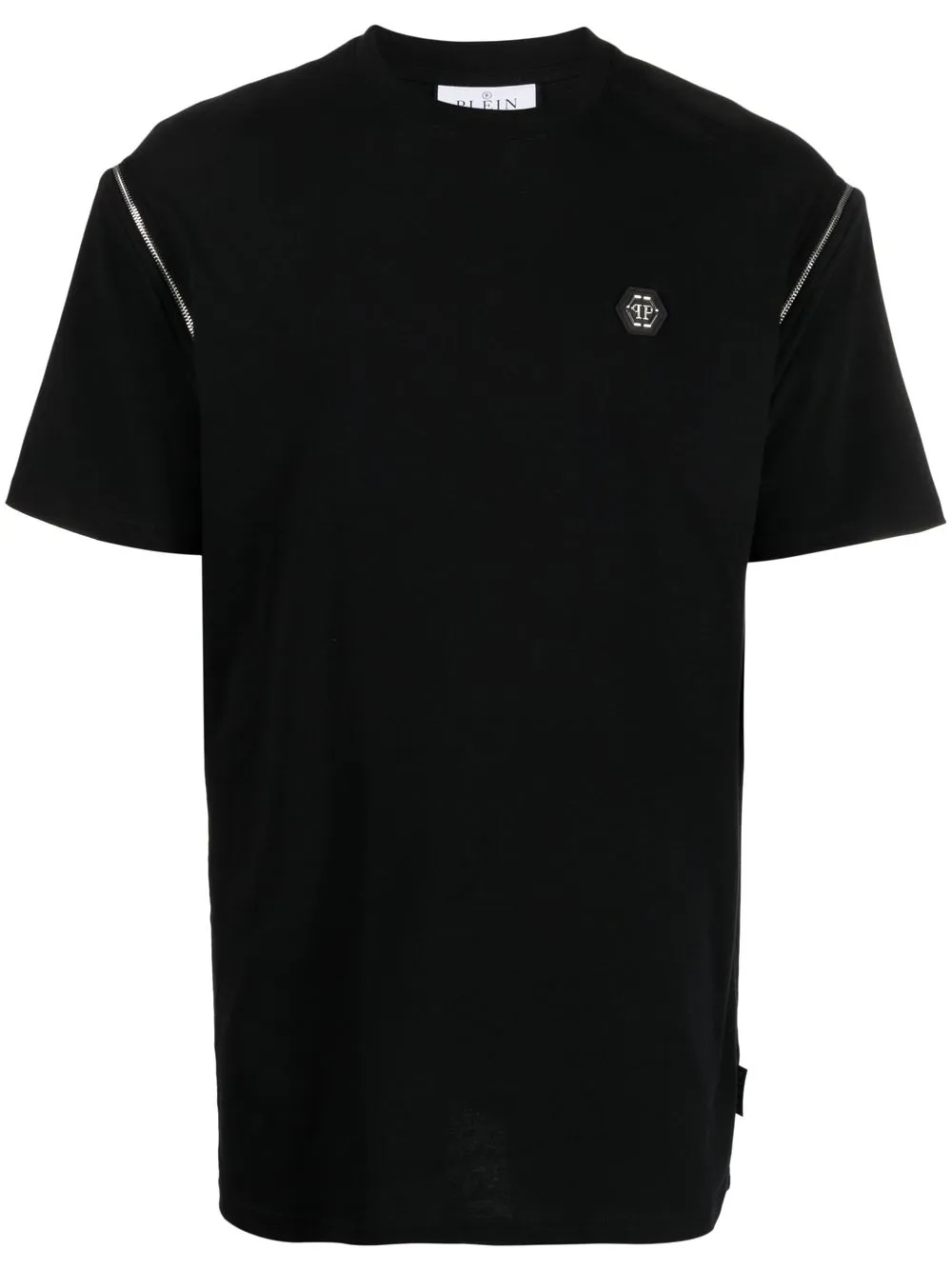 

Philipp Plein Plein Empire logo-embroidered T-shirt - Black