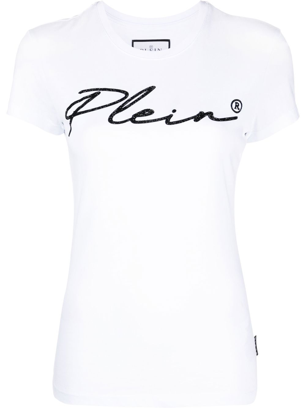 Philipp Plein logo-print embellished T-shirt Women