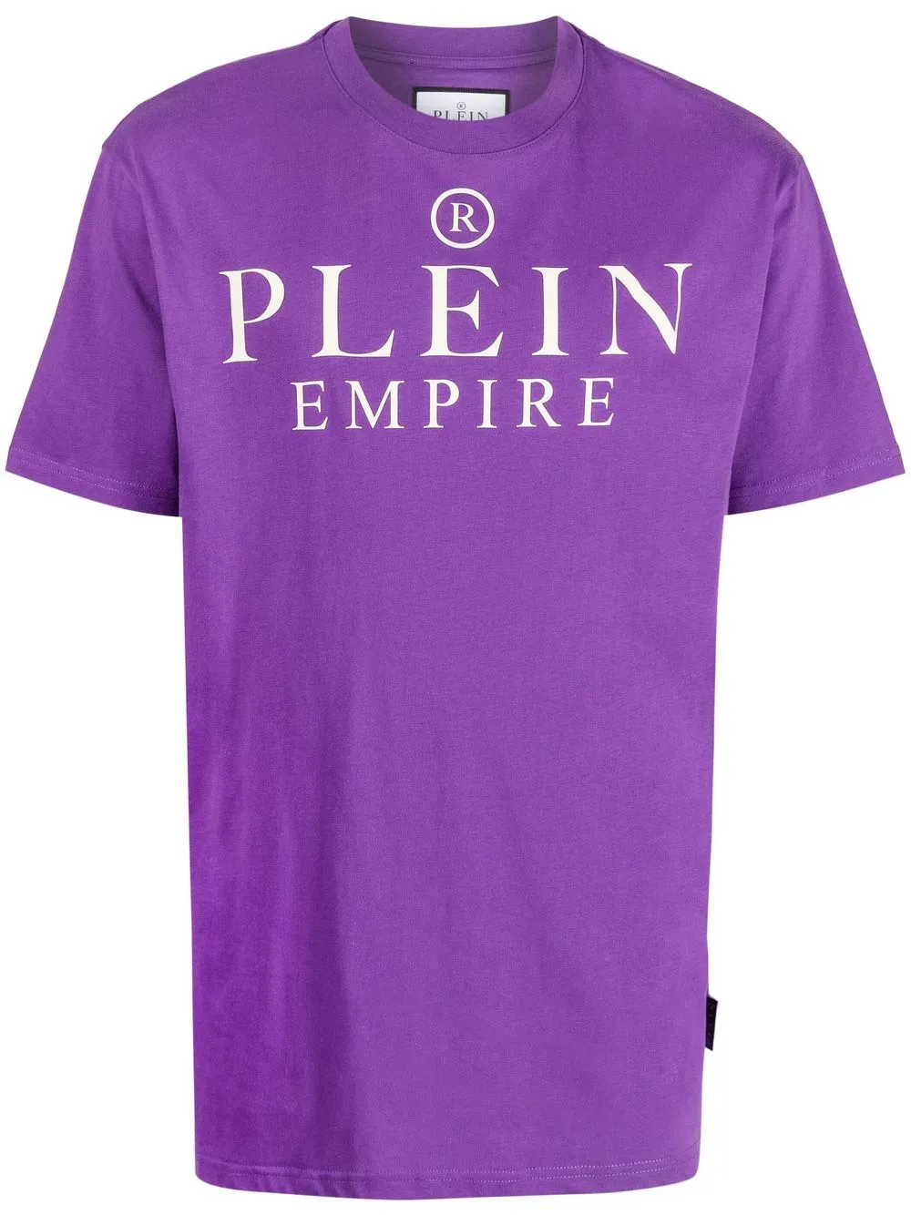 

Philipp Plein logo-print cotton T-shirt - Purple