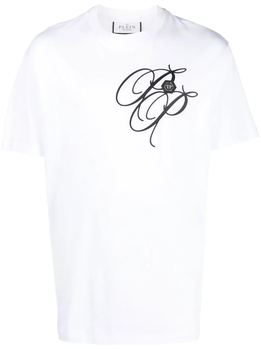 

Philipp Plein logo-print cotton T-shirt - White
