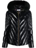 Philipp Plein feather-down padded jacket - Black