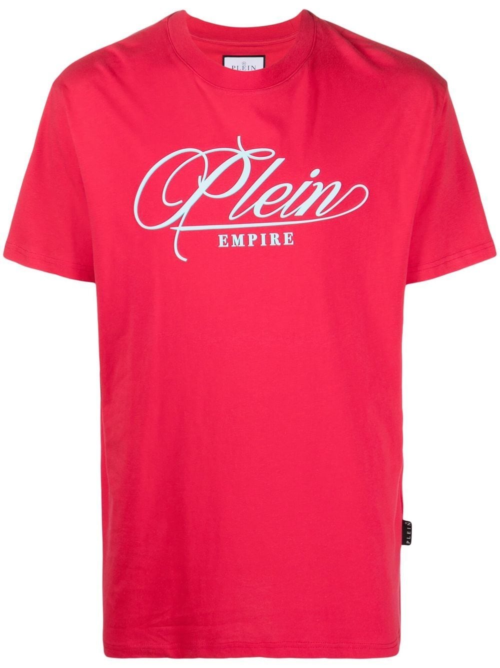 Philipp Plein Plein Empire Logo Print T-shirt In Red