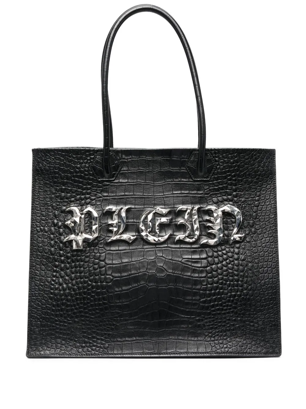 

Philipp Plein tote Gothic Plein - Negro