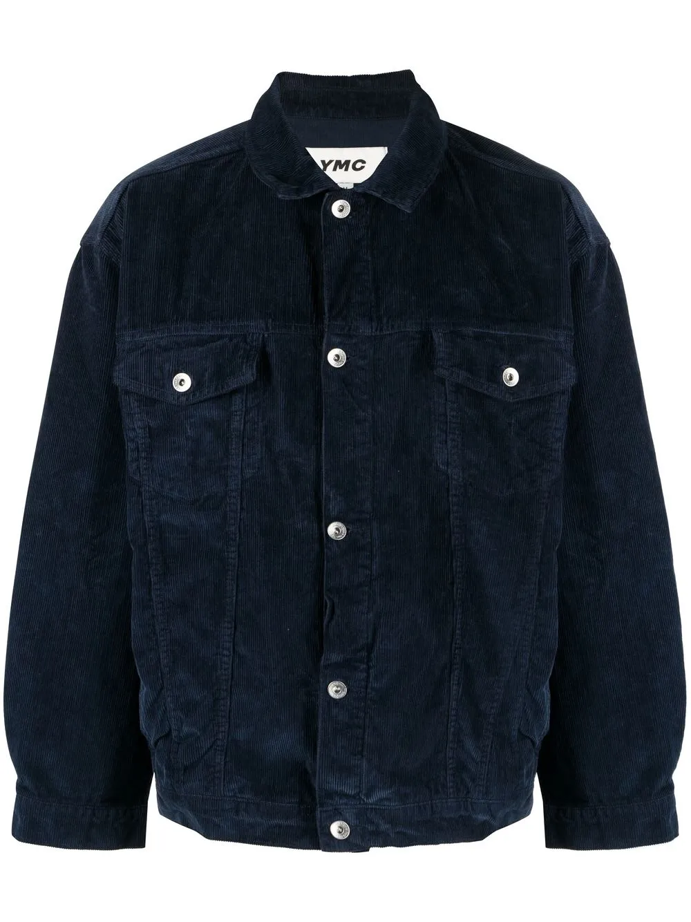 

YMC Breakfast Club corduroy jacket - 40 - NAVY