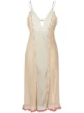 FENDI silk midi dress - Neutrals