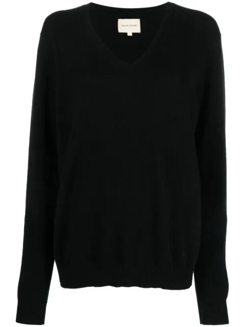 Loulou Studio V-neck cashmere jumper