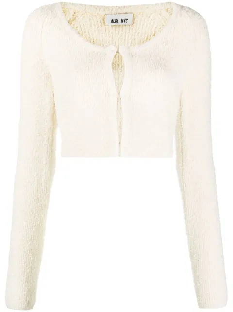 ALIX NYC Phoenix long-sleeve crop top 