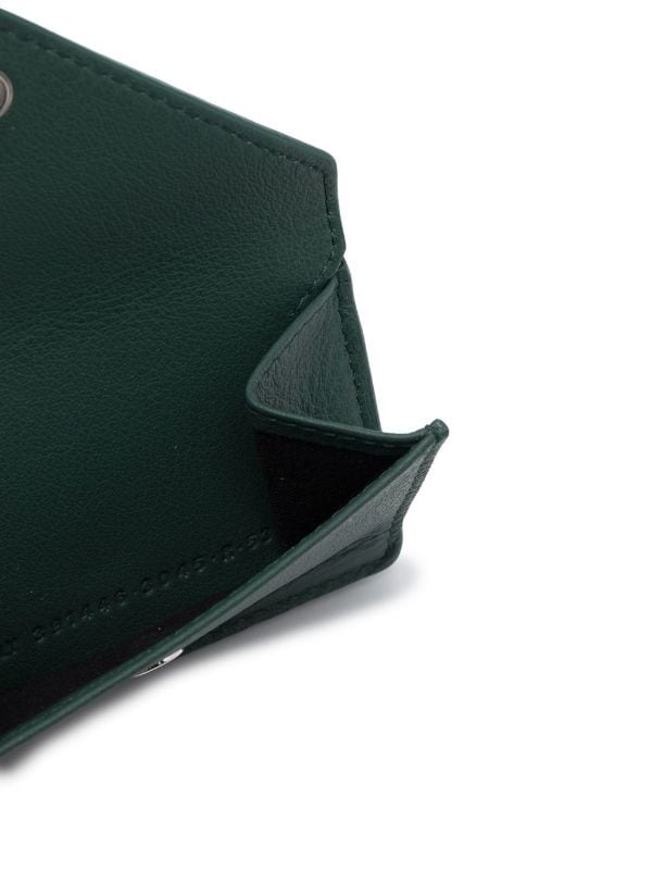Balenciaga logo-print Leather Wallet - Farfetch