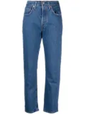 Levi's 501 cropped straight-leg jeans - Blue