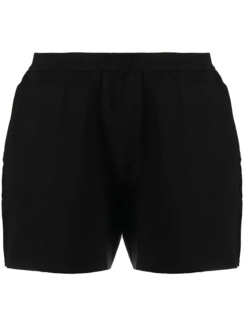 Deiji Studios high-waist knit shorts