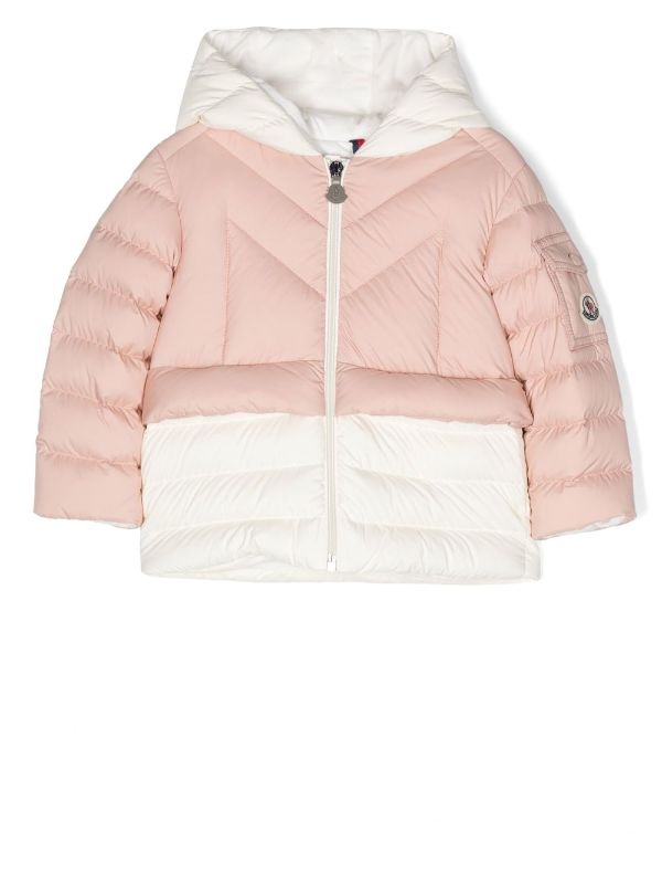 Moncler best sale pink puffer