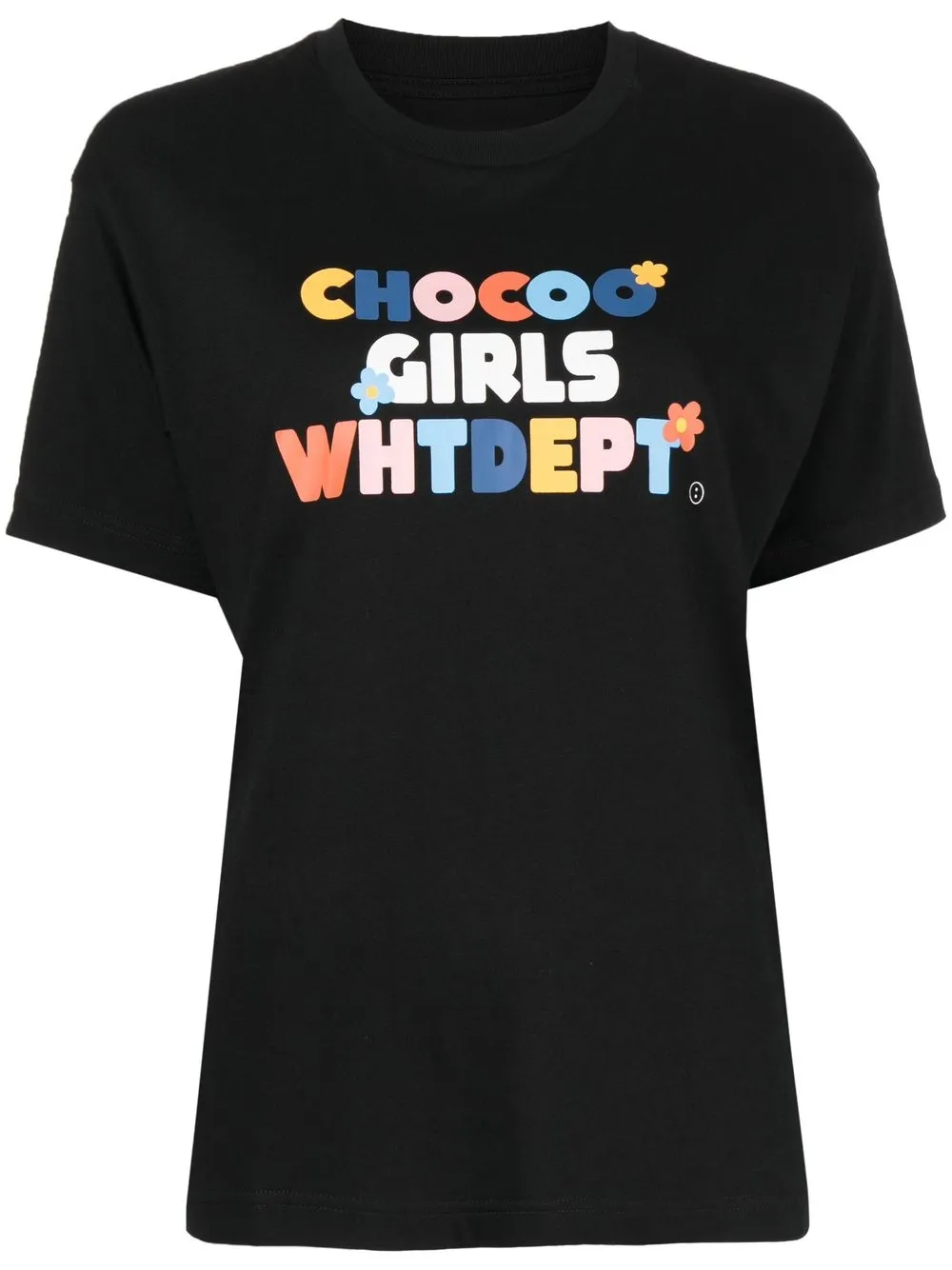 

CHOCOOLATE playera con logo estampado - Negro