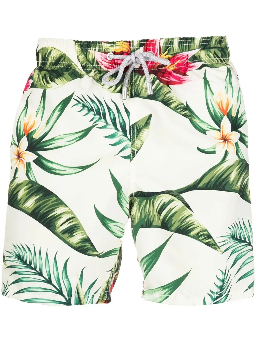 

MC2 Saint Barth shorts de playa con cordones - Amarillo