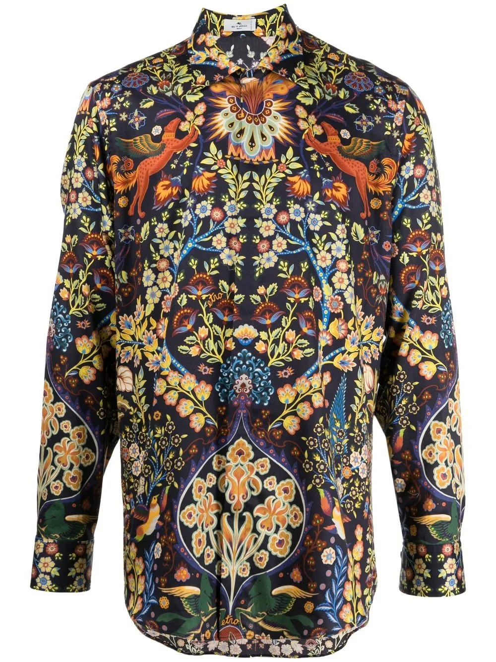 

ETRO floral-print shirt - Blue