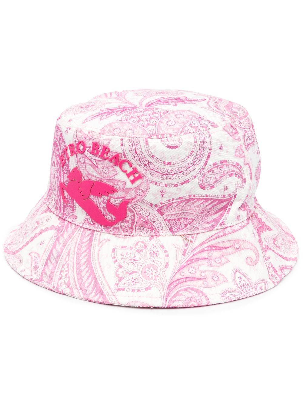 

ETRO gorro de pescador con estampado de cachemira - Rosado