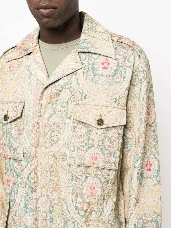 ETRO Paisley Safari Jacket - Farfetch