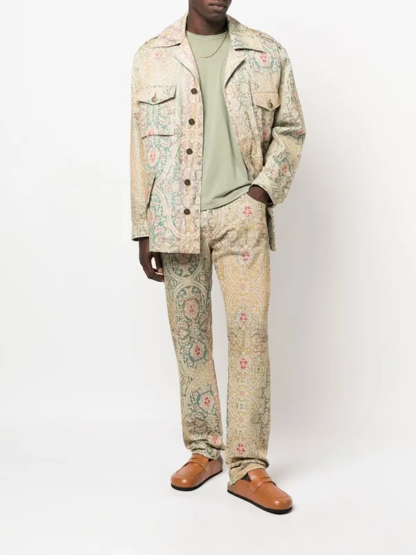 ETRO Paisley Safari Jacket - Farfetch