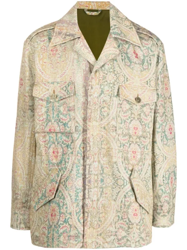 ETRO Paisley Safari Jacket - Farfetch