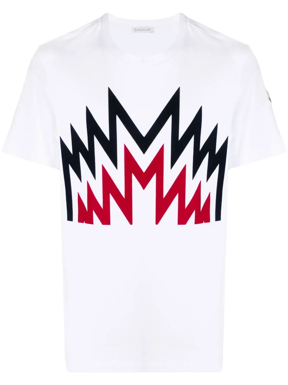

Moncler playera con parche del logo - Blanco