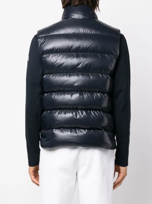 Moncler Tibb Padded Down Gilet - Blue