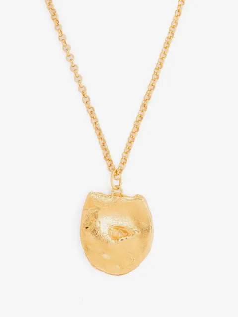 Alighieri collar con dije bañado en oro