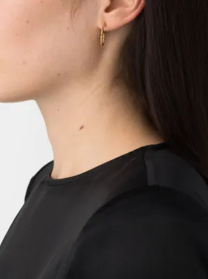 アクセサリー Alighieri Shadow of A Woman Earrings Alighieri Shadow Of A Woman Gold-plated Onyx Earrings