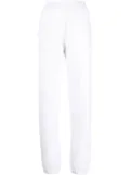 Moncler logo tracksuit bottoms - White