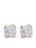Swarovski Stilla stud earrings - White