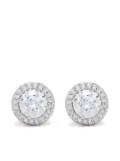 Swarovski Una stud earrings - White