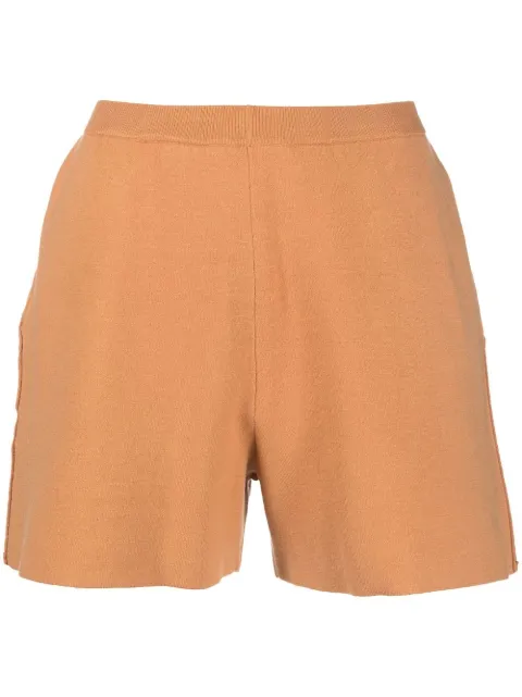 Deiji Studios high-waist knit shorts