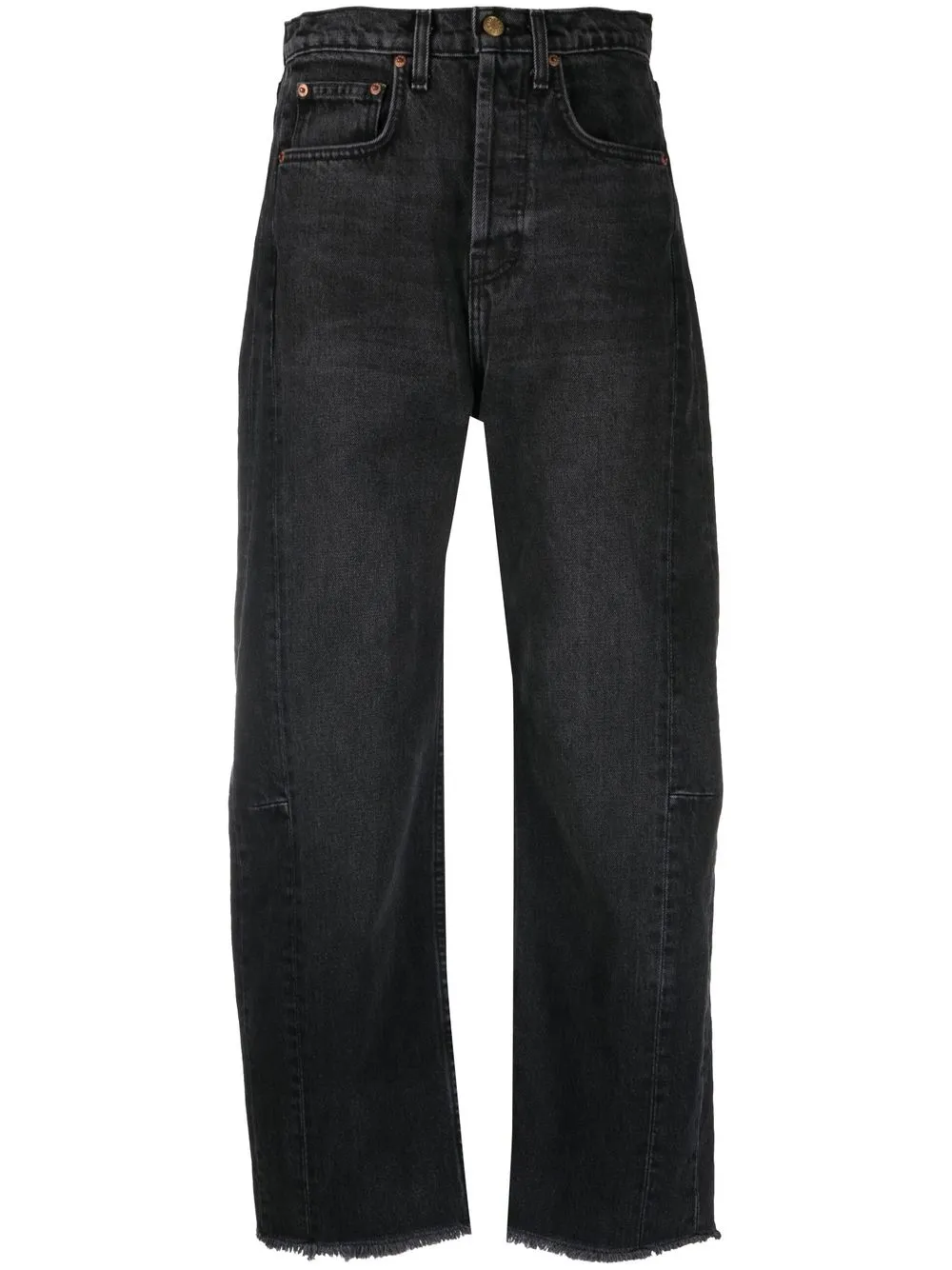 B SIDES Lasso Wide leg Jeans Farfetch