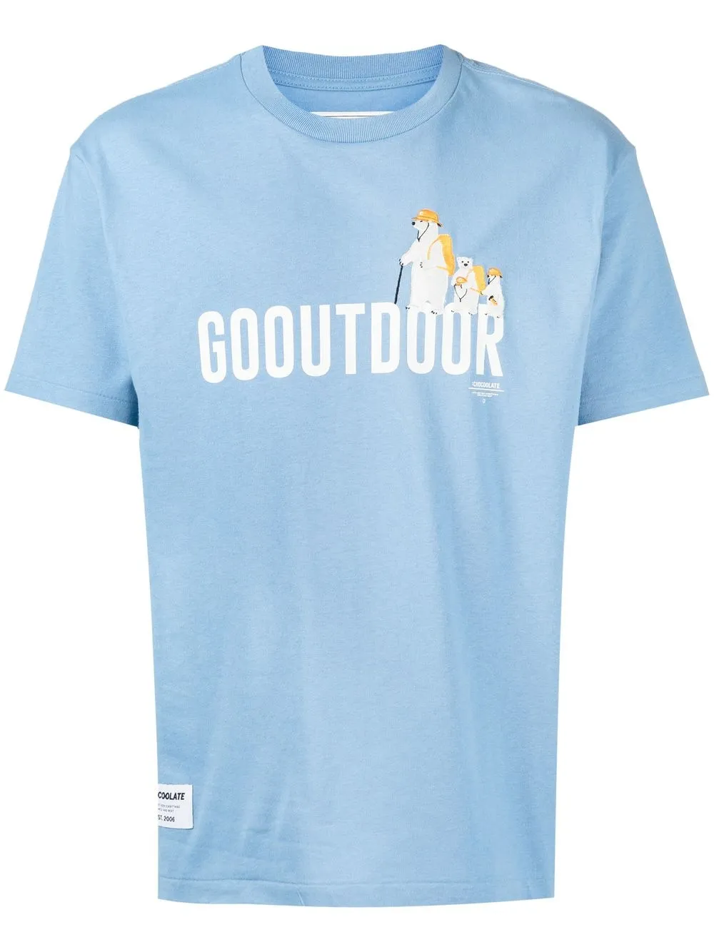 

CHOCOOLATE playera con estampado gráfico - Azul