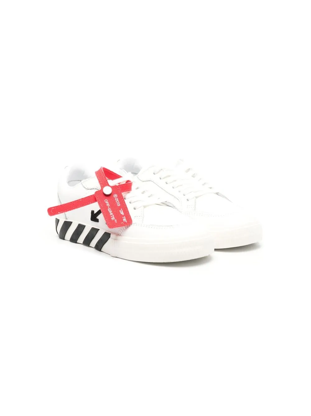 

Off-White Kids Vulcanised low-top sneakers