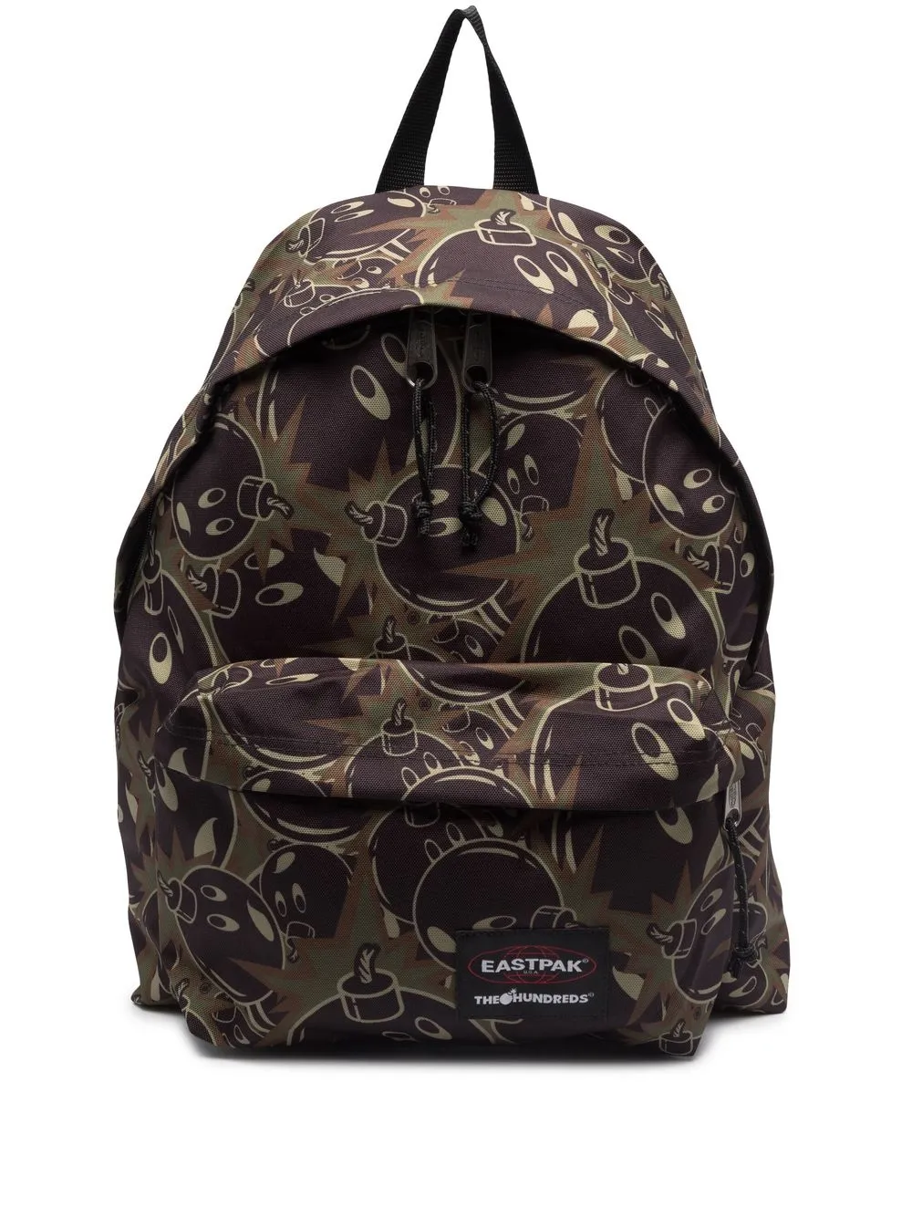 

Eastpak graphic-print padded backpack - Black