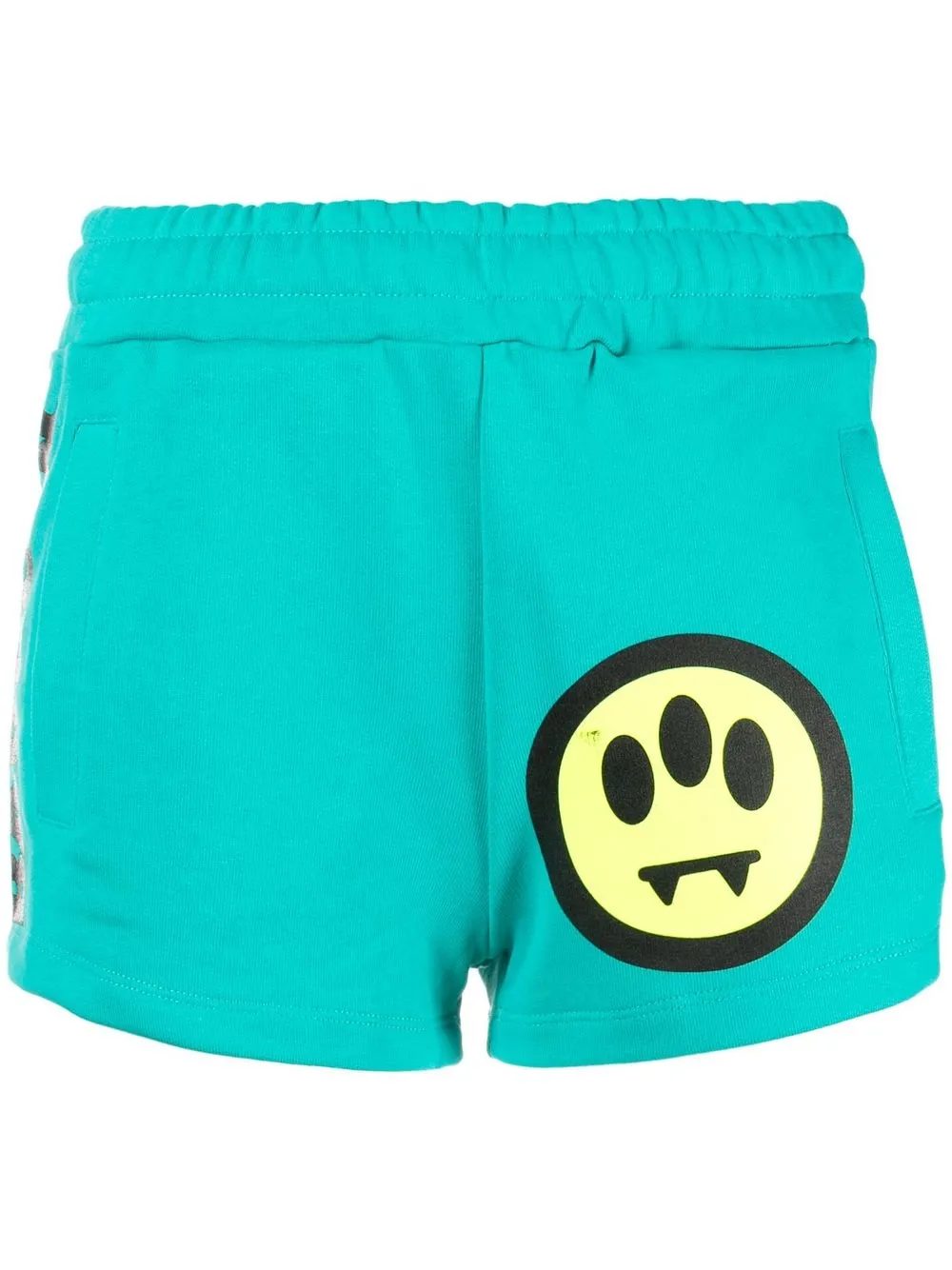 

BARROW shorts con logo estampado - Verde