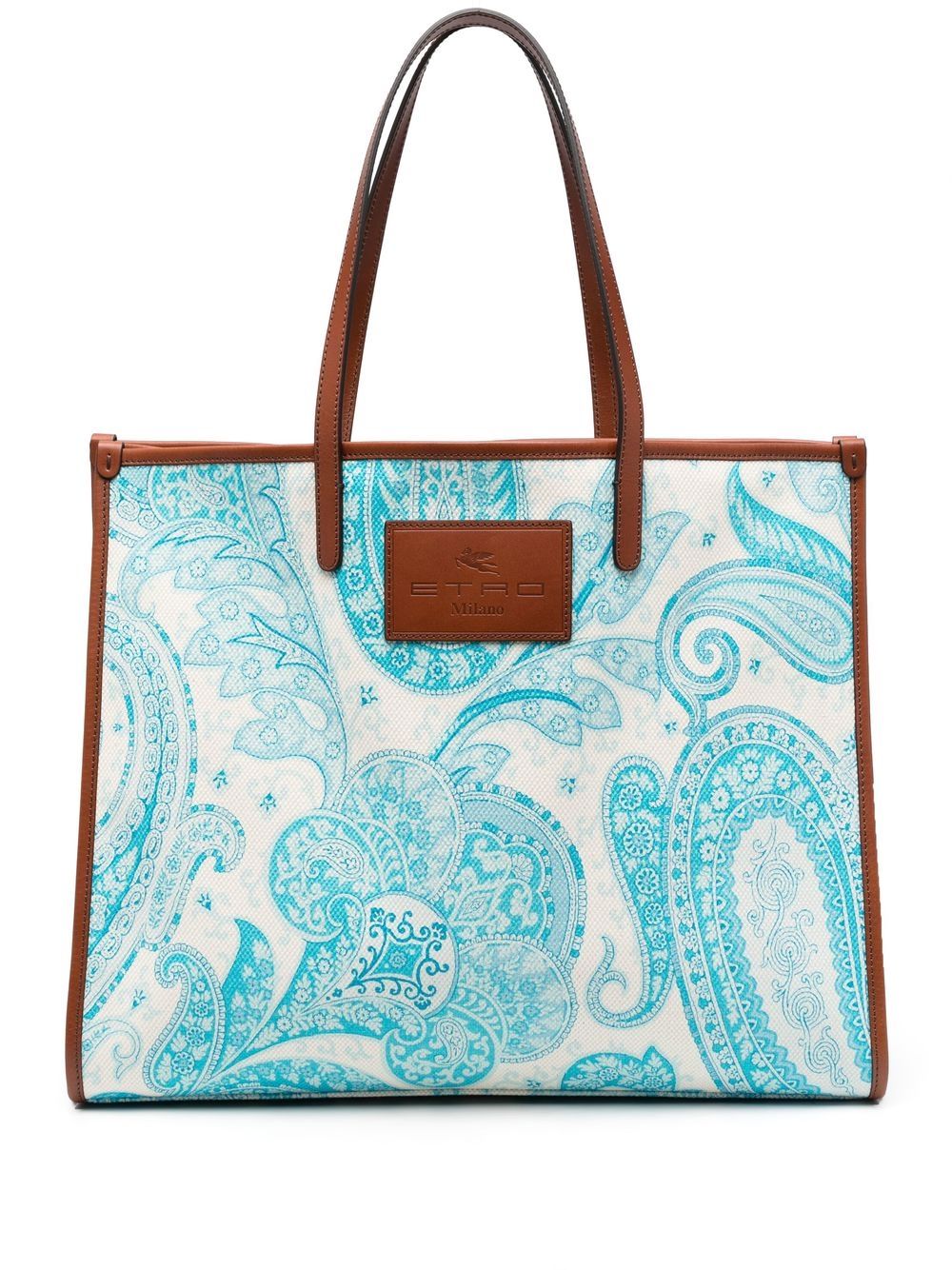 

ETRO tote con estampado de cachemira - Neutro