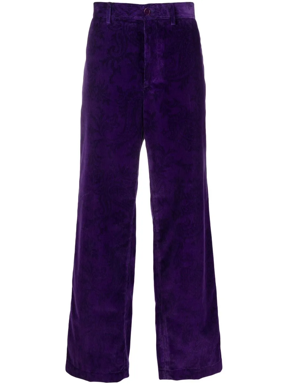 

ETRO pantalones de pana rectos - Morado