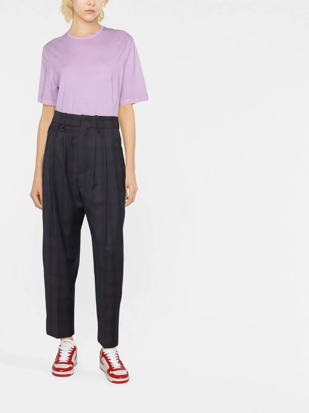 MARANT ÉTOILE Geruite broek - Blauw