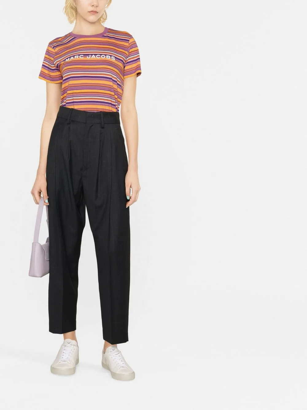 MARANT ÉTOILE Geruite broek - Grijs
