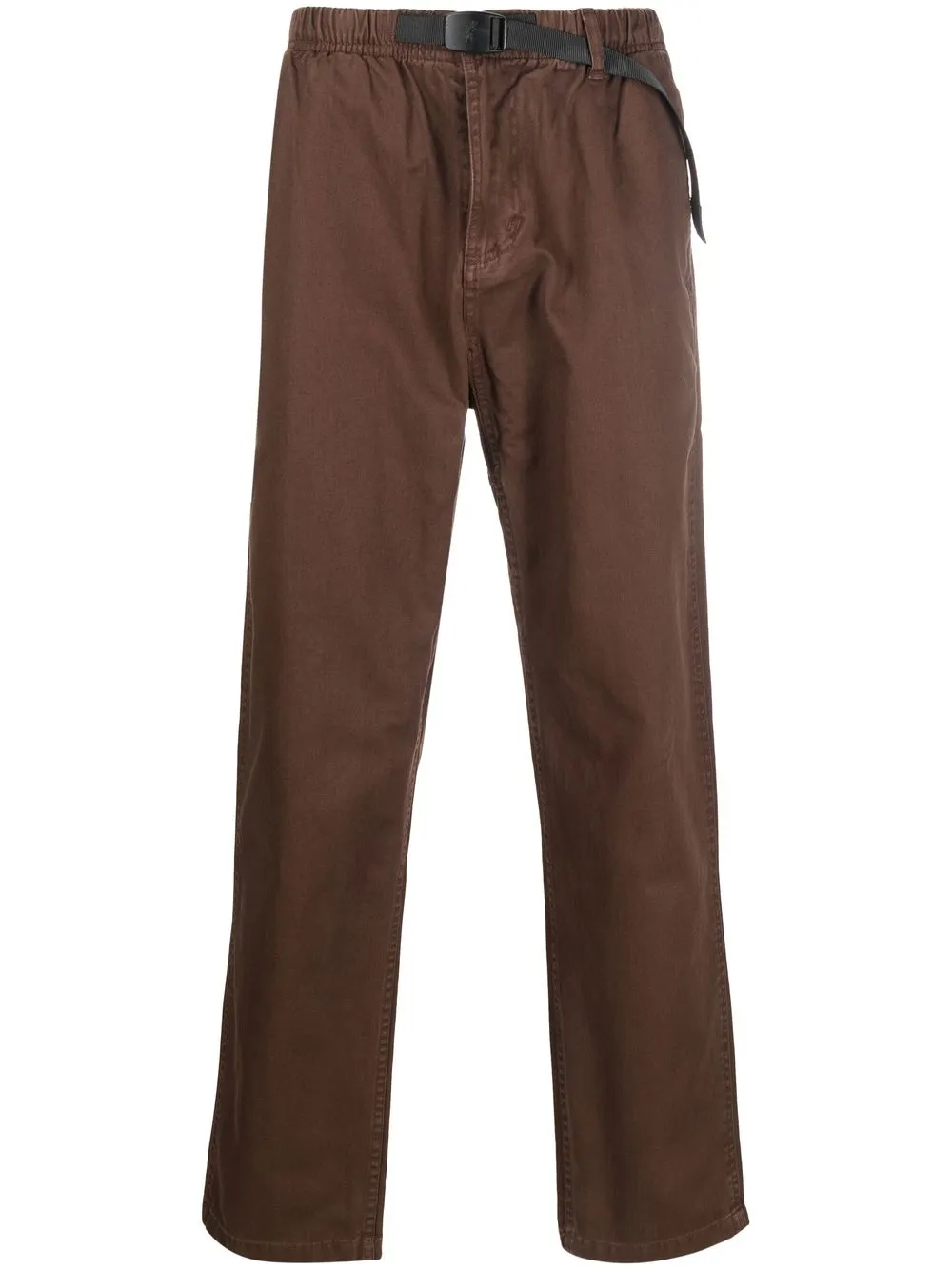 

Gramicci pantalones rectos con cinturón - Marrón