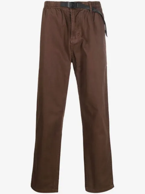 Gramicci belted-waist straight-leg trousers