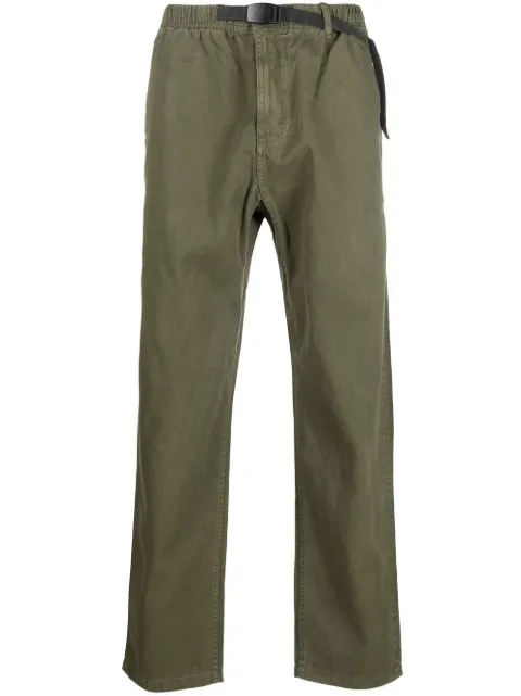 Gramicci belted-waist straight-leg trousers