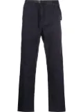 Gramicci belted-waist straight-leg trousers - Blue