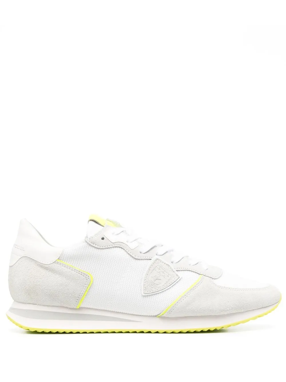 

Philippe Model Paris tenis bajos con paneles - Blanco