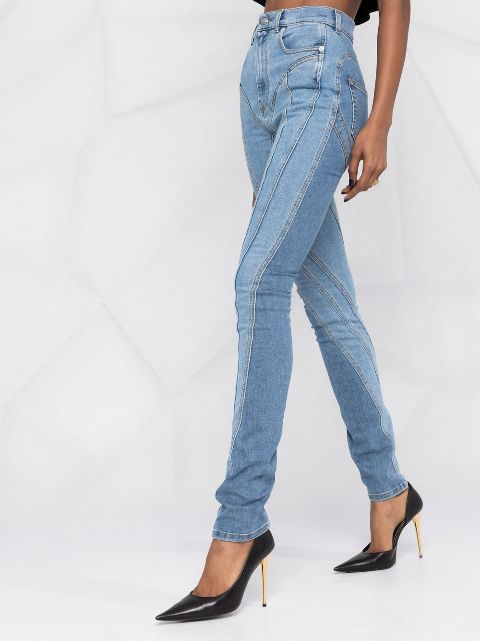 mugler skinny jeans